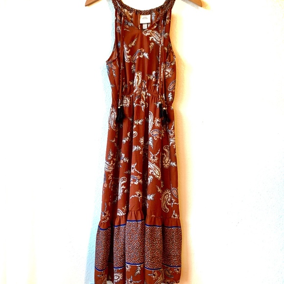 Knox Rose Dresses & Skirts - Knox Rose Boho Peasant Maxi Dress | Sz S